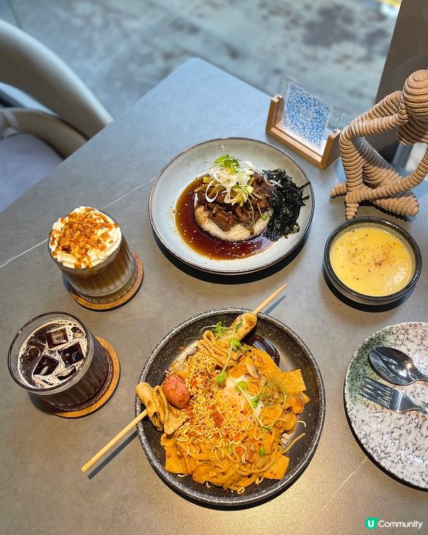 銅鑼灣樓上cafe✨創新韓式fusion菜😋