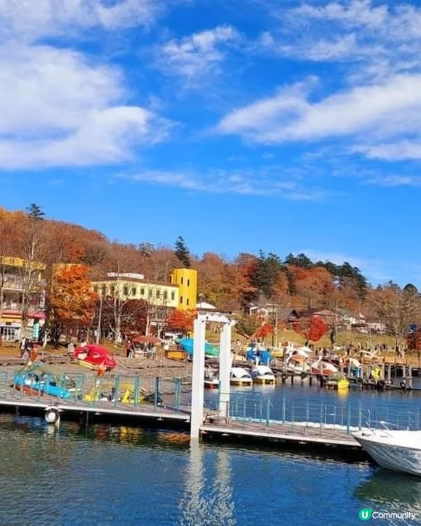 日光紅葉🍁 中禪寺湖美景😍