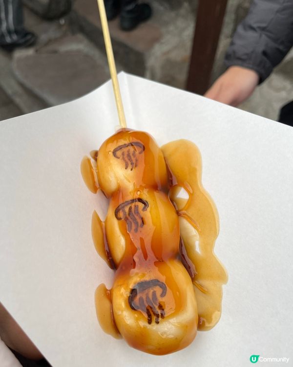 草津溫泉♨️當地出名既團子🍡仲可以自己蓋章😍