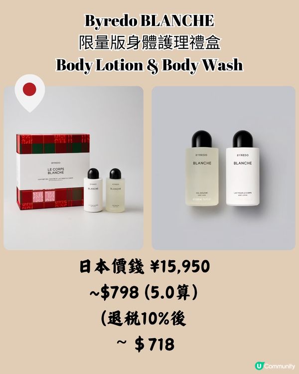 🇯🇵日本BYREDO香水購物分享🥰平近$500‼️仲有限量版🌟