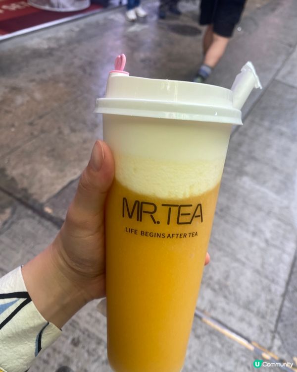 《特色茶飲》Mr Tea 芝。芒芒