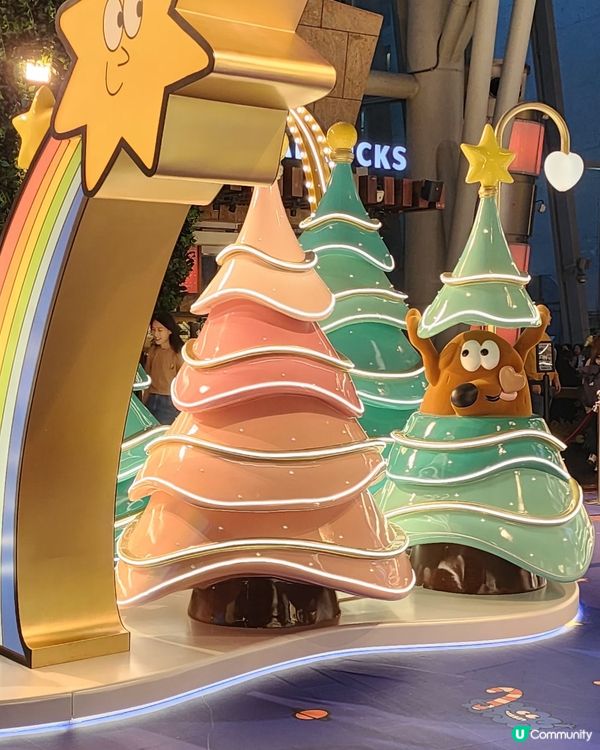 朗豪坊🩷 NINA DZYVULSK抱抱聖誕 