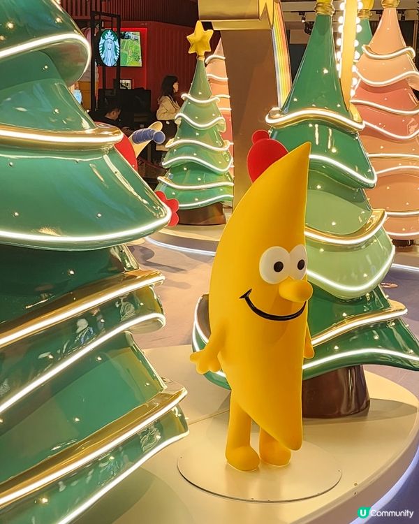 朗豪坊🩷 NINA DZYVULSK抱抱聖誕 