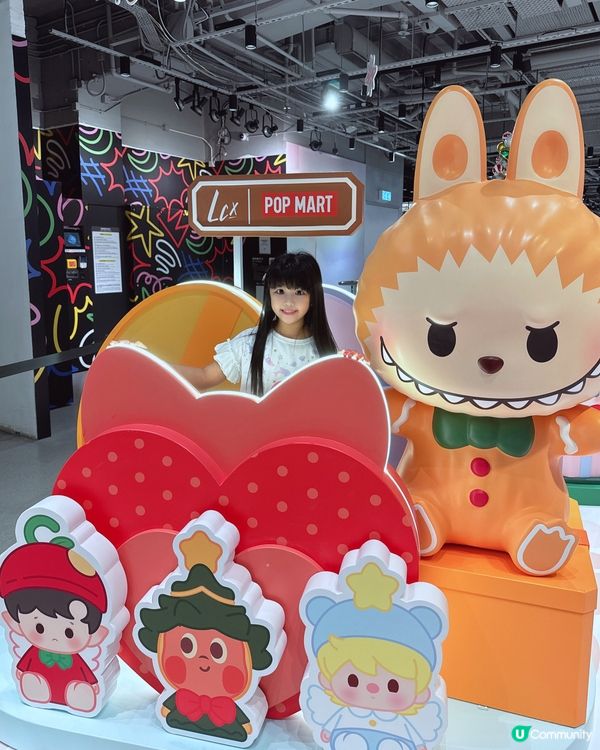 🎄LCX POP MART【泡泡萌粒過聖誕】