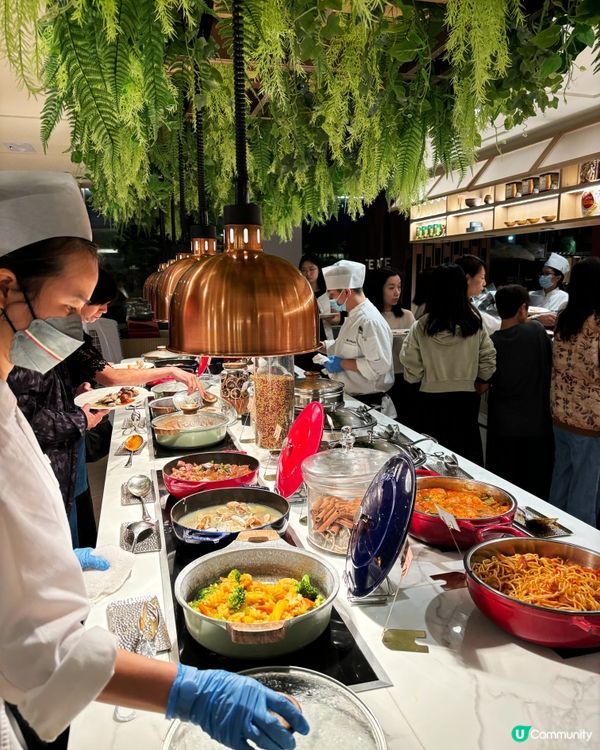 全新酒店式⾃助餐The Palate柏麗廳