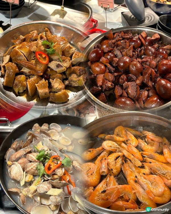 全新酒店式⾃助餐The Palate柏麗廳