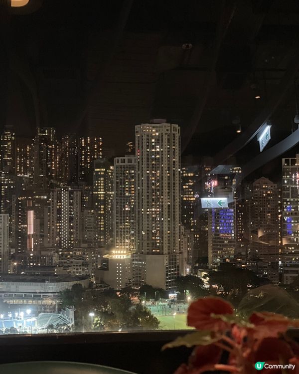🌃打卡銅鑼灣空中餐廳！情侶約會必去！😍