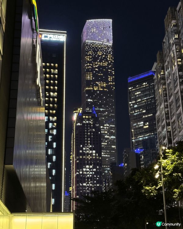 廣州獵德站，出站已經有景點可以打卡譬如睇到小蠻腰啦，又可以河...