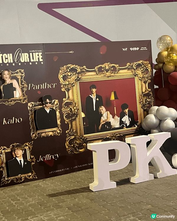 上星期六參加了katch our life 第二場演唱會，3...