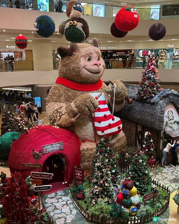 太古廣場2024 年聖誕佈置好可愛