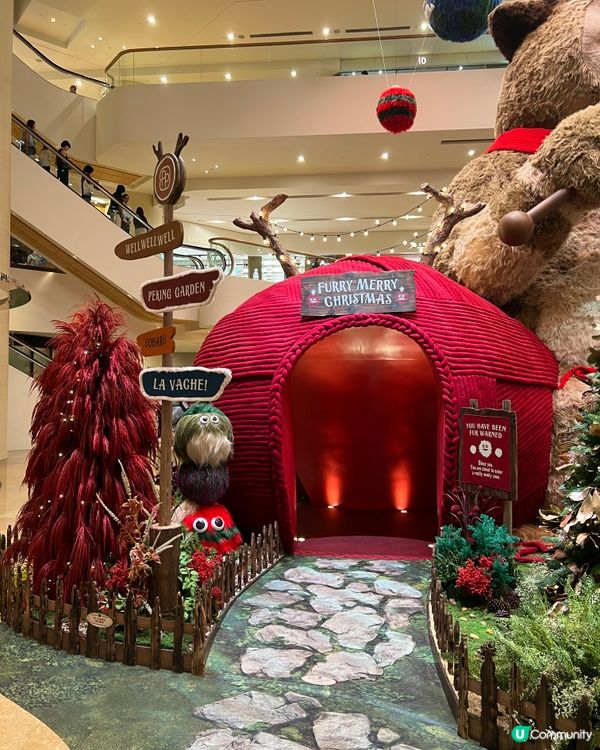 太古廣場2024 年聖誕佈置好可愛