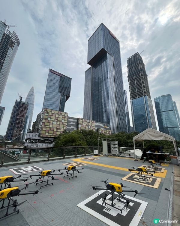 無人機送餐服務 #chill賞遊世界#打卡#chill歎旅遊...