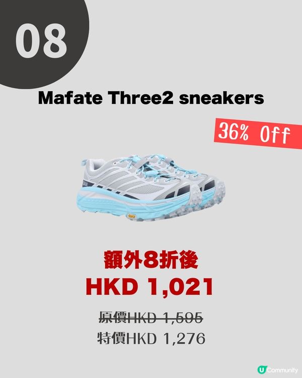 Black Friday 優惠2024 | FARFETCH減價HOKA低至6折！$7xx入手經典百搭款/ 最平$5xx😱