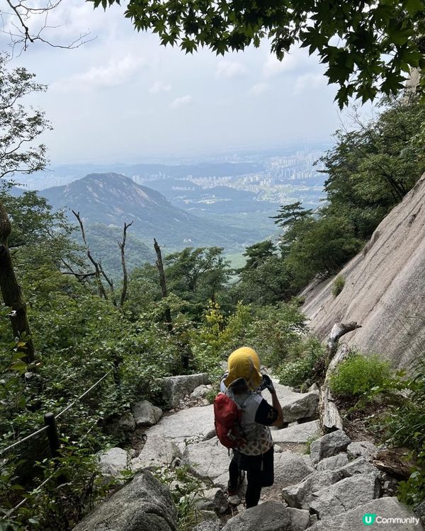 首爾北漢山健行登山