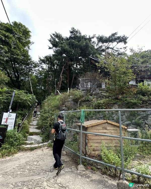 首爾北漢山健行登山