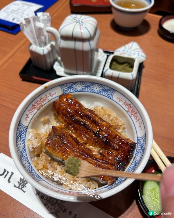 成田空港 💕 2400yen 食到成田山新勝寺的老字號鰻魚飯