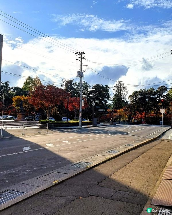 弘前駅日落🌇 + 海老拉麵🍜