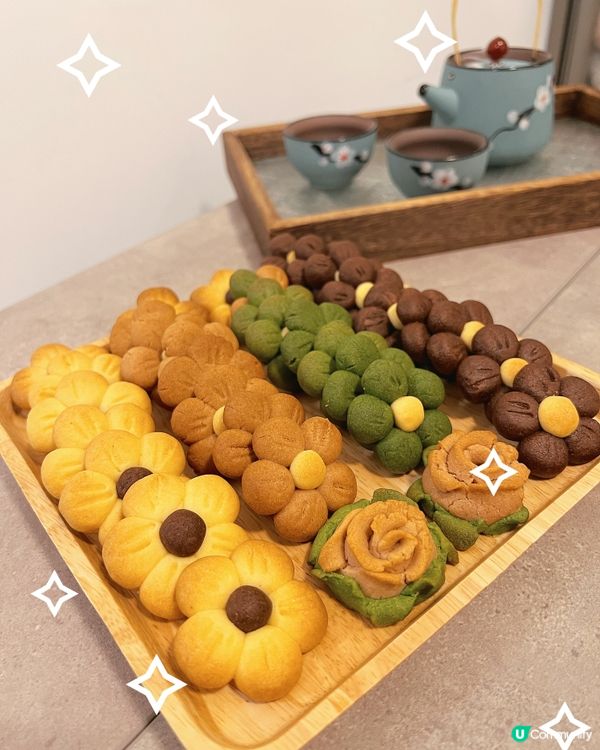 簡單超可愛小花曲奇食譜🌼🌸