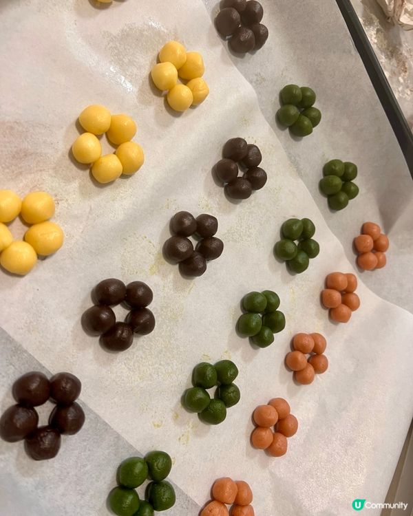 簡單超可愛小花曲奇食譜🌼🌸