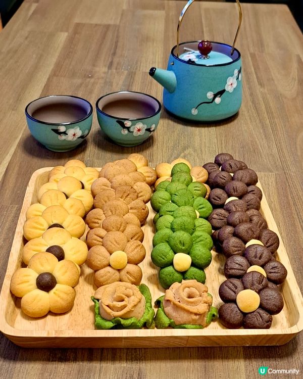 簡單超可愛小花曲奇食譜🌼🌸