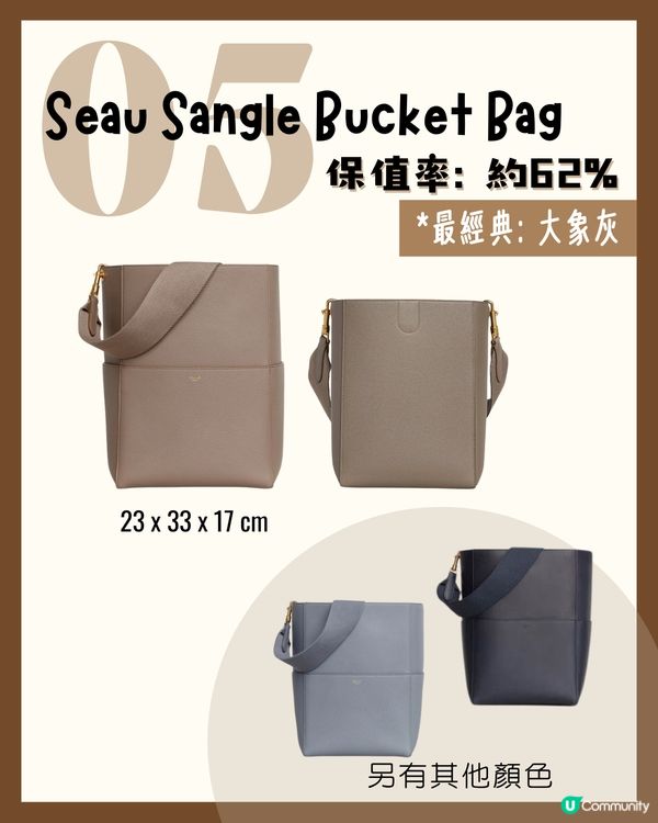 CELINE最保值6款手袋！👜LISA同款😳 邊個顏色最保值？