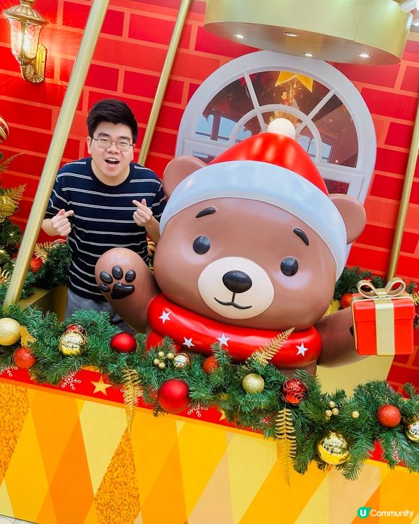 長沙灣廣場聖誕萌熊～