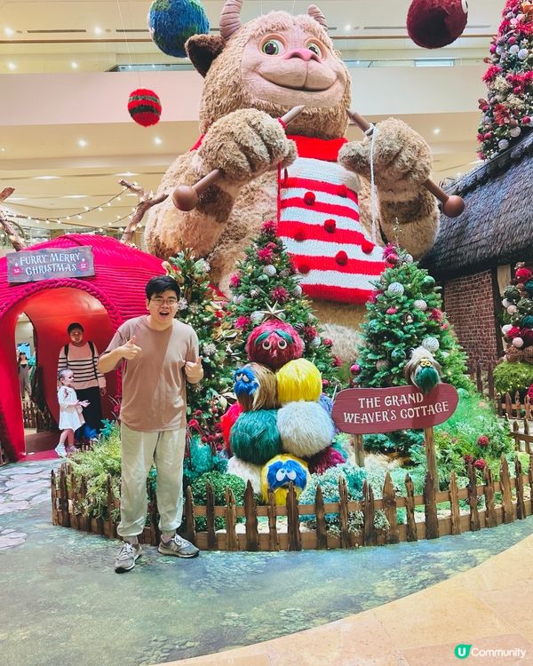 太古廣場今年整得最靚嘅聖誕佈置!節日萌獸😘