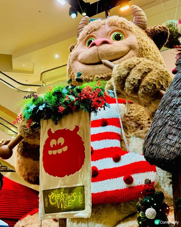 太古廣場今年整得最靚嘅聖誕佈置!節日萌獸😘