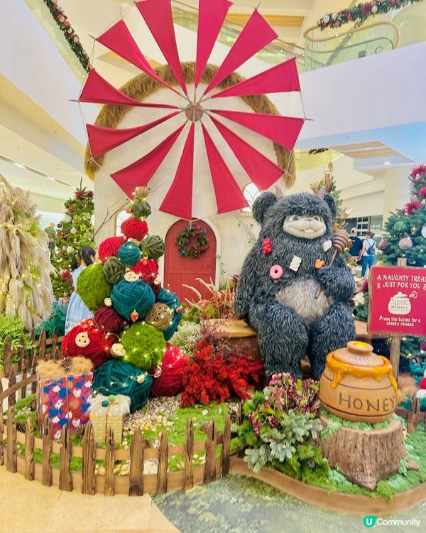 太古廣場今年整得最靚嘅聖誕佈置!節日萌獸😘
