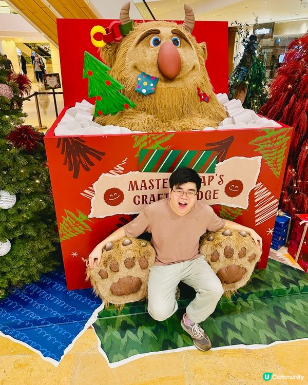 太古廣場今年整得最靚嘅聖誕佈置!節日萌獸😘