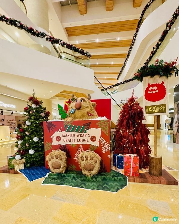 太古廣場今年整得最靚嘅聖誕佈置!節日萌獸😘