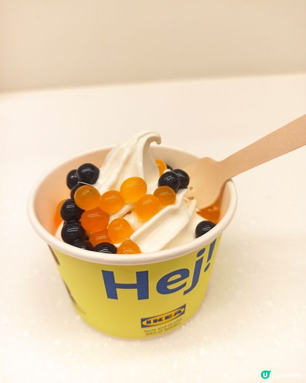 ikea 爆珠乳酪雪糕