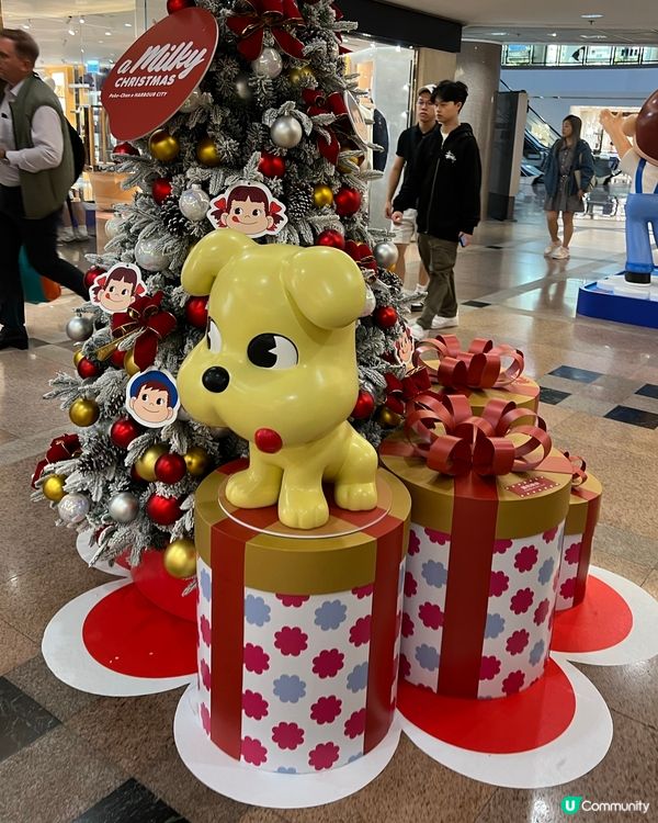 聖誕節活動🩷海港城牛奶妹展覽😍