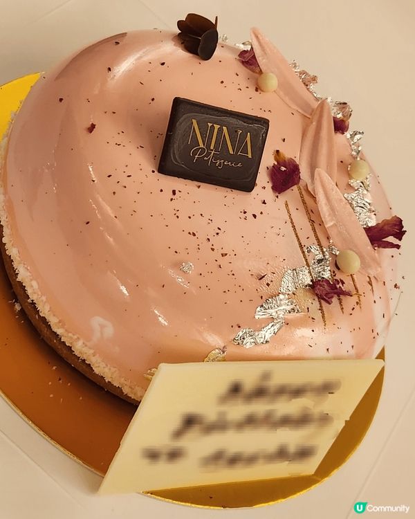 🌹紅桑子玫瑰荔枝蛋糕🎂