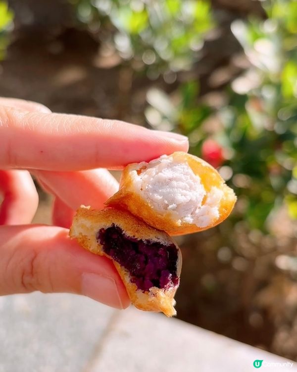 🎏新蒲崗629雞蛋仔💜紫薯芋頭雙拼雞蛋仔