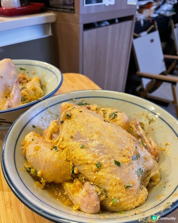 聖誕美食👩🏻‍🍳 蘋果蜜糖香草焗雞❤️