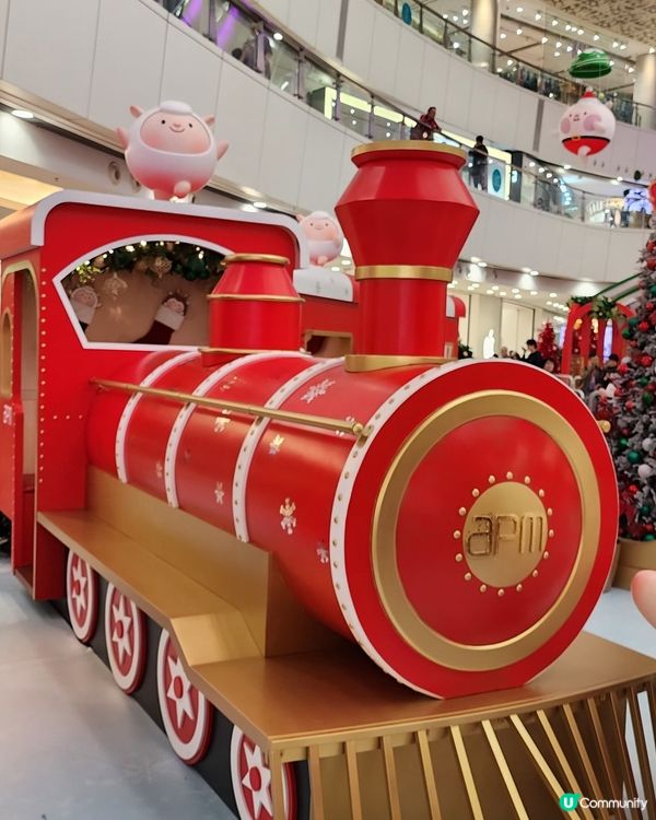 【 apm「暖“羊羊”聖誕夢想站」冬日列車]