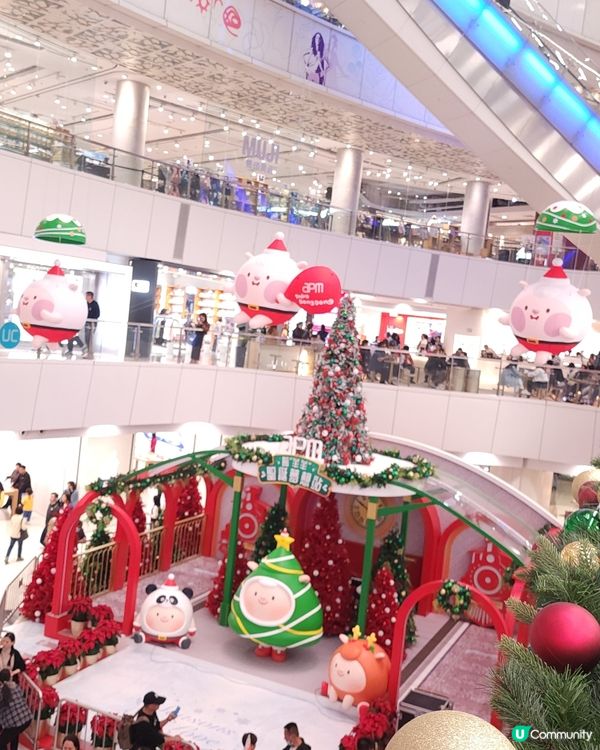 【 apm「暖“羊羊”聖誕夢想站」冬日列車]