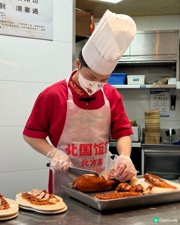 【即場切鴨．鴨小七北京烤鴨】