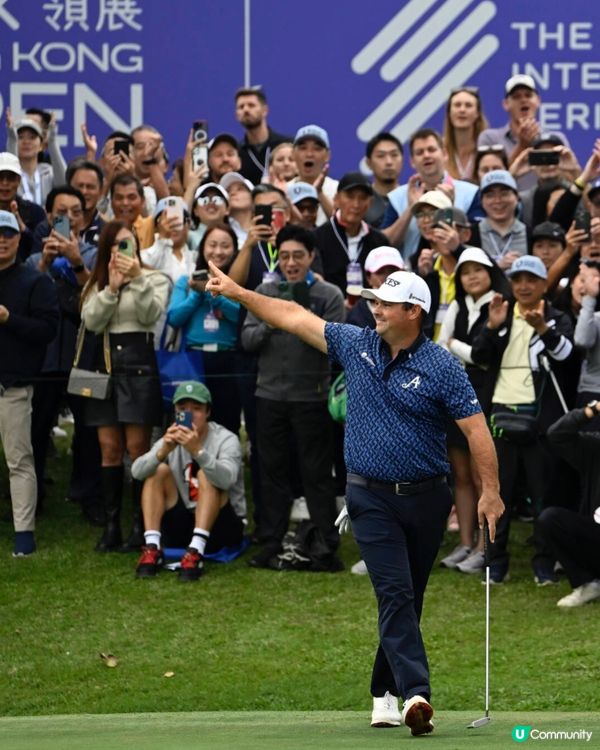 冠軍🏆Patrick Reed：香港高球公開賽’24