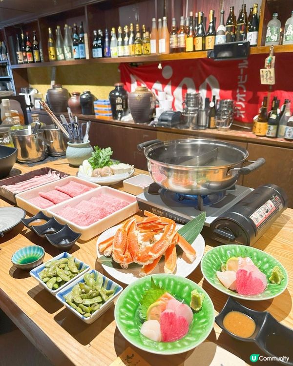 超高質必食松葉蟹、和牛火鍋放題