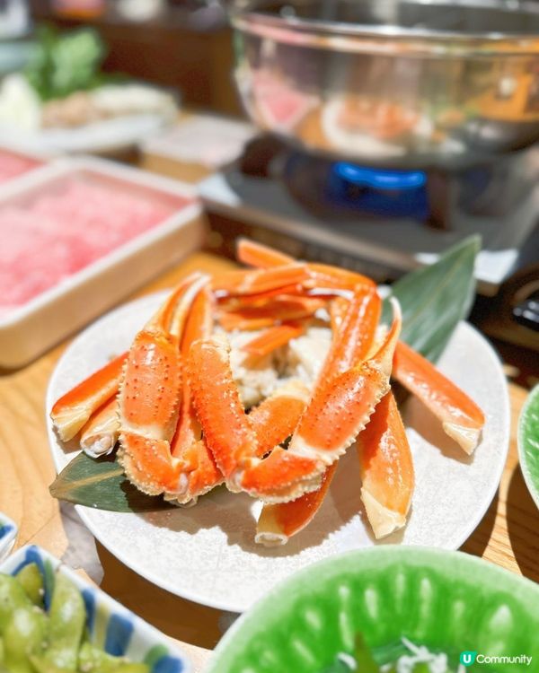 超高質必食松葉蟹、和牛火鍋放題