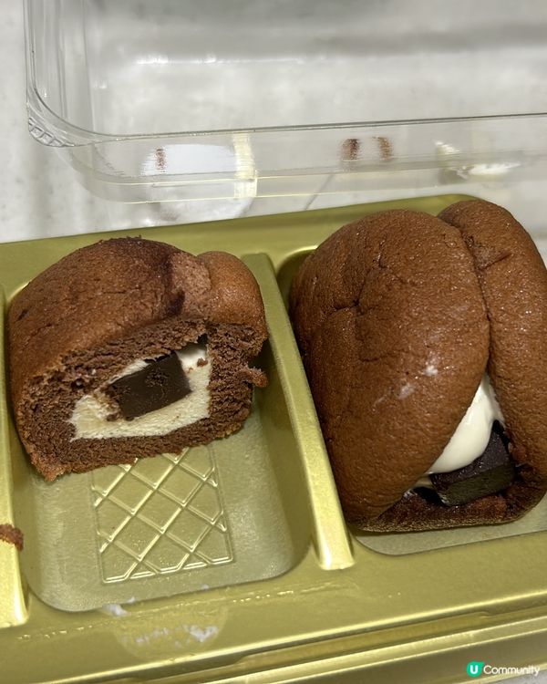 台灣7-11 生巧克力半月燒