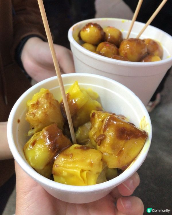 ## 旺角掃街回憶🤤超抵食魚蛋、燒賣😋😋