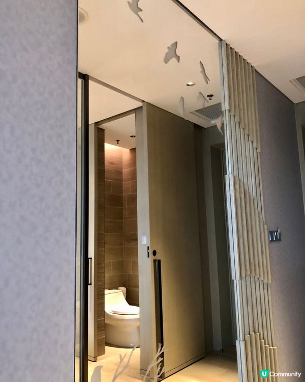 深圳灣萬麗酒店房間｜電控霧化玻璃浴缸｜近深圳灣口岸