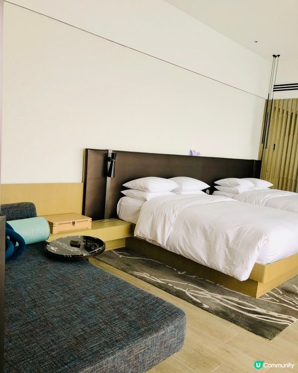 深圳灣萬麗酒店房間｜電控霧化玻璃浴缸｜近深圳灣口岸