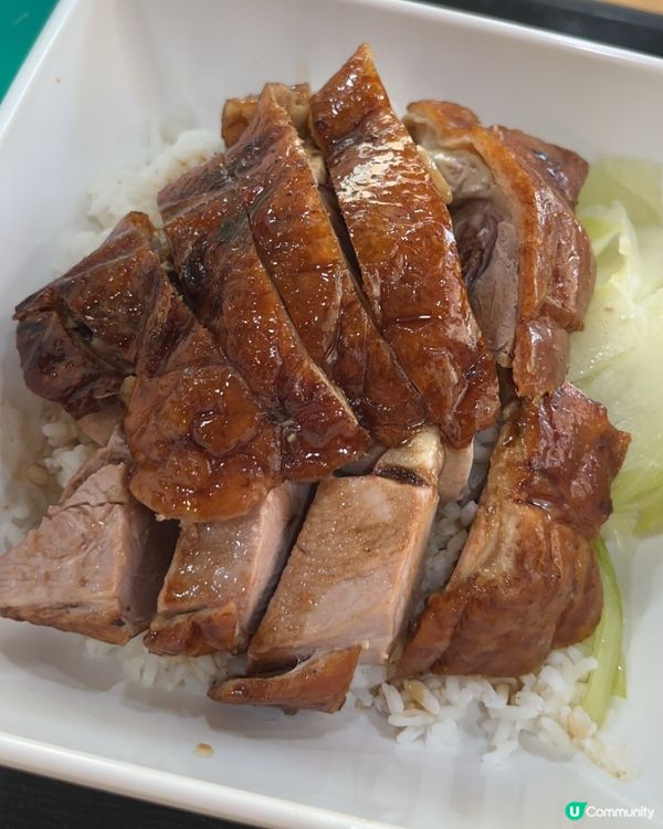 惹味燒鴨飯🤤抵食、正到爆！