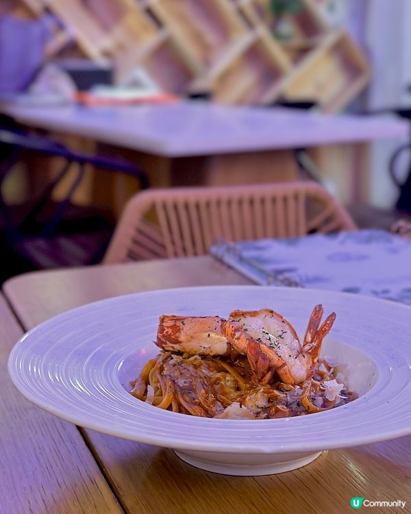 石澳隱世龍蝦汁意粉 🦞🍝 法式藍青口🤤 