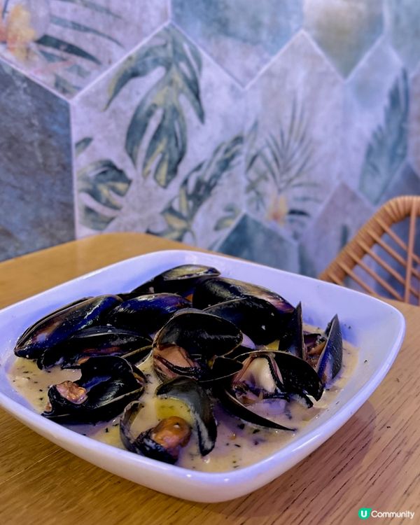 石澳隱世龍蝦汁意粉 🦞🍝 法式藍青口🤤 