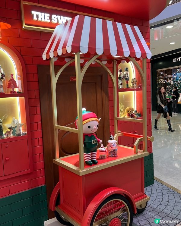 Ifc 聖誕佈置，仲有聖誕老人吸印仔